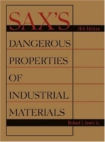 Sax's Dangerous Properties of Industrial Materials, Three Volume Print Package (Sax's Dangerous Properties of Industrial Materials) артикул 11895c.