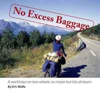 No Excess Baggage: A world tour on two wheels - no motor but lots of steam артикул 11615c.
